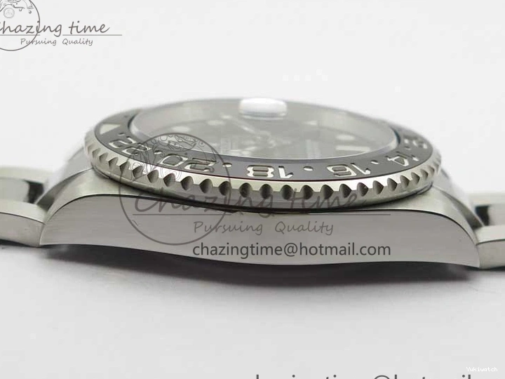 Master Black GMT A3186 Black Best II 116710LN Steel SS on Edition Bracelet 316L ROF Ceramic Dial 0422